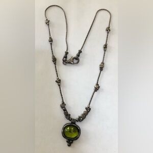 SILPADA Sterling & PERIDOT Necklace